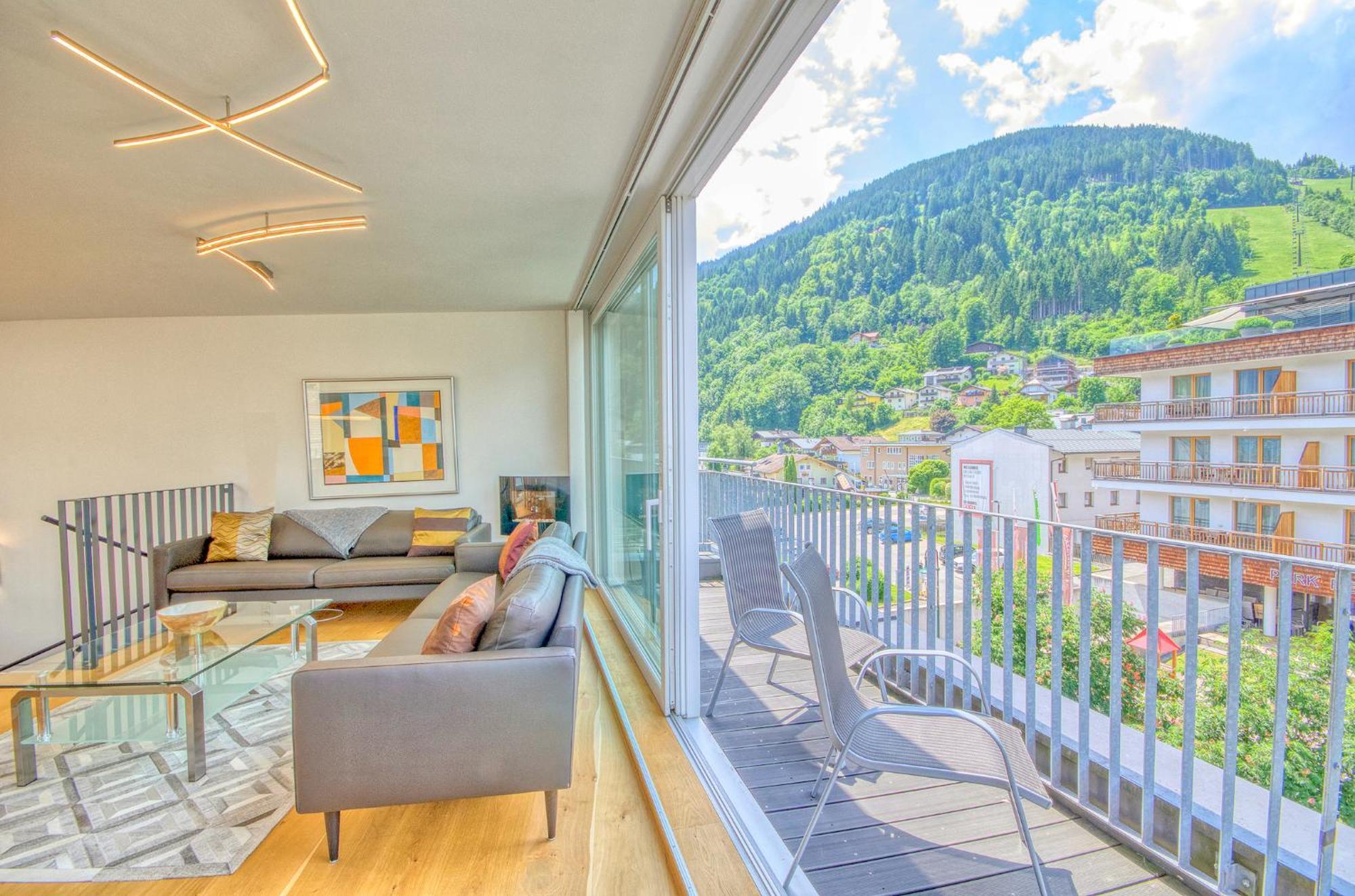 Penthouse Ari - By Alpen Apartments Zell am See Buitenkant foto